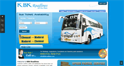 Desktop Screenshot of kbkroadlines.com